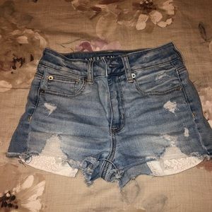Light Jean Shorts